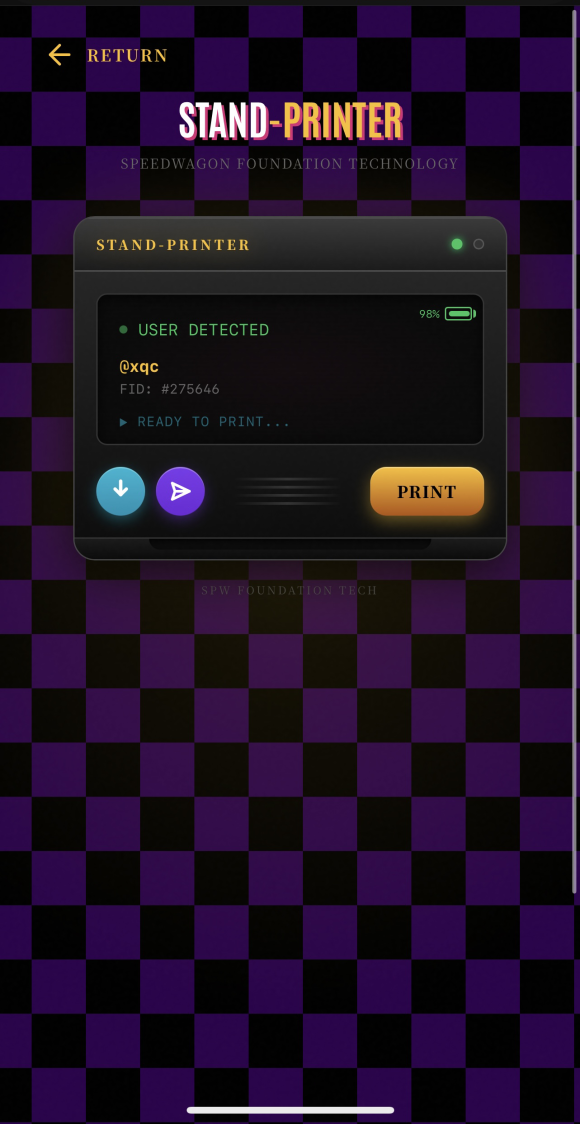 I Created My Stand Character